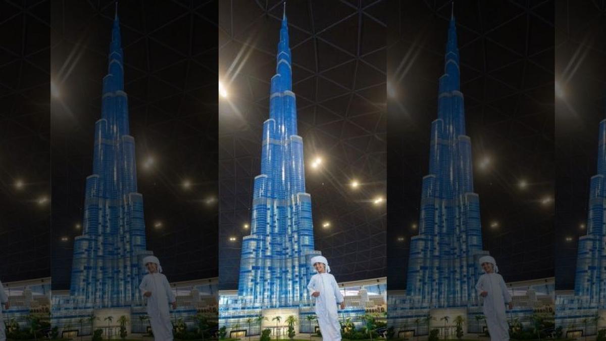 Burj Khalifa in Dubai is now the Worlds tallest Lego structure